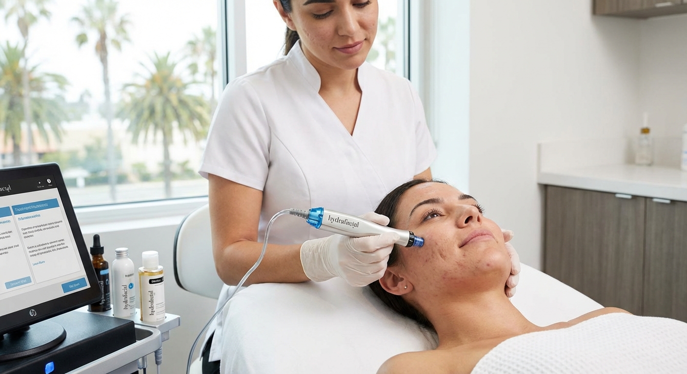 How HydraFacials Help Improve Acne Scars in Costa Mesa
