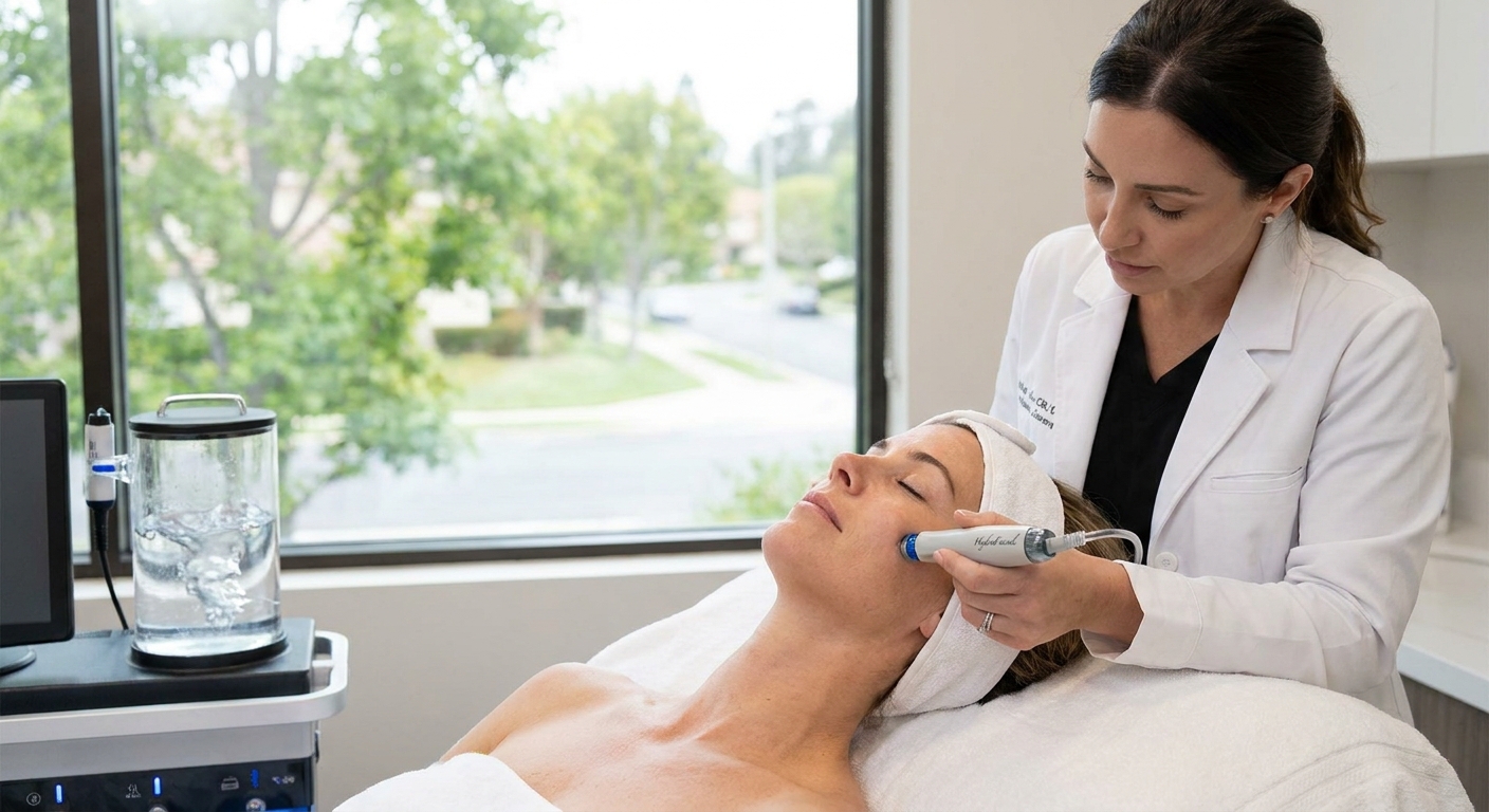 Can HydraFacials in Lake Forest Help with Large Pores?